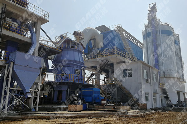 鋼渣生產線現場