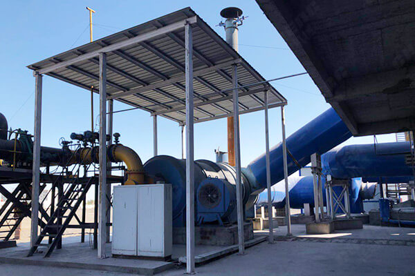 年產30萬噸礦粉線現場