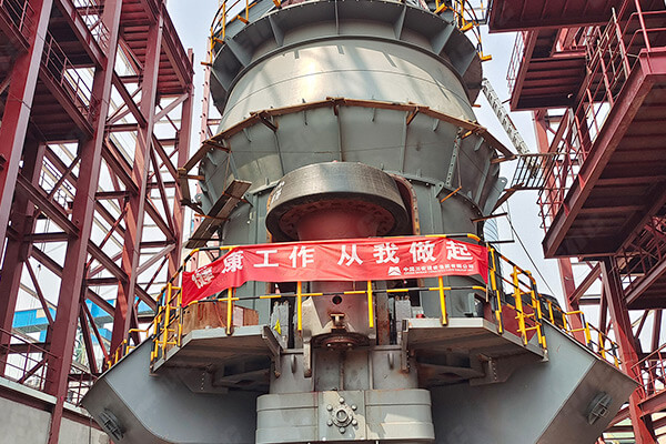 新鄉長城承建的沙鋼年產60萬噸鋼渣微粉生產線