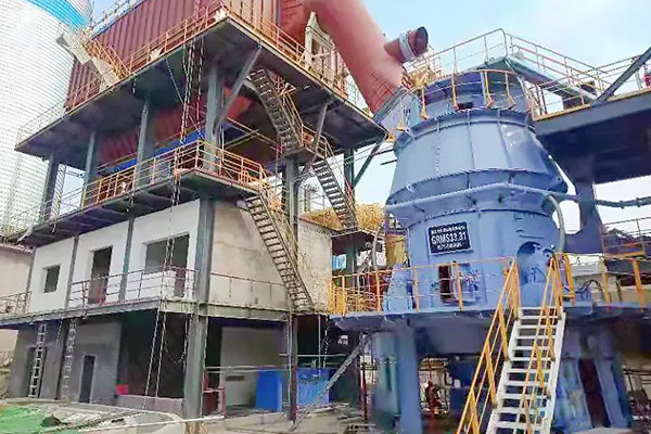 山東年產30萬噸礦渣微粉總包生產線