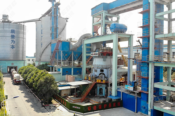 新鄉長城年產60萬噸礦渣微粉總包示范生產線