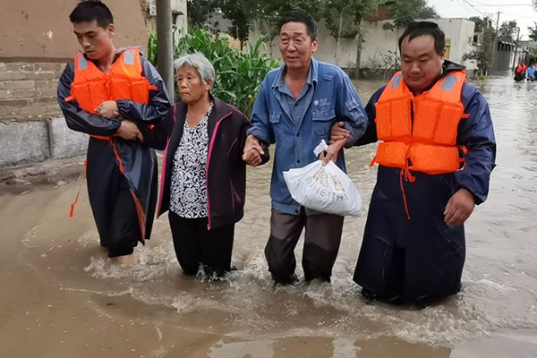 新鄉長城支援救災工作