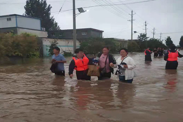 新鄉長城支援救災工作