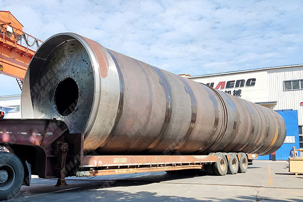 河南φ3.5*17.5米超細磨筒體發貨