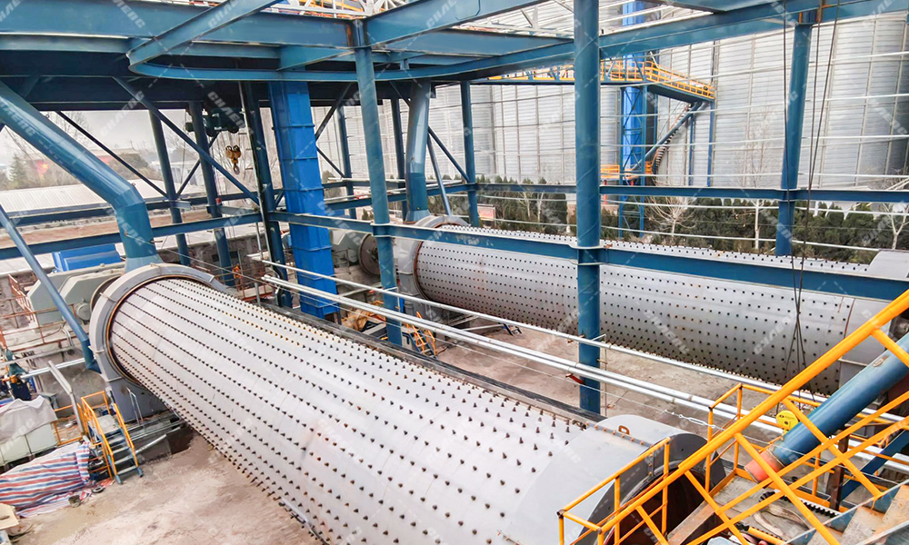 焦作2臺φ3.5×17.5m超細(xì)球磨機項目